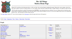 Desktop Screenshot of mattox.com